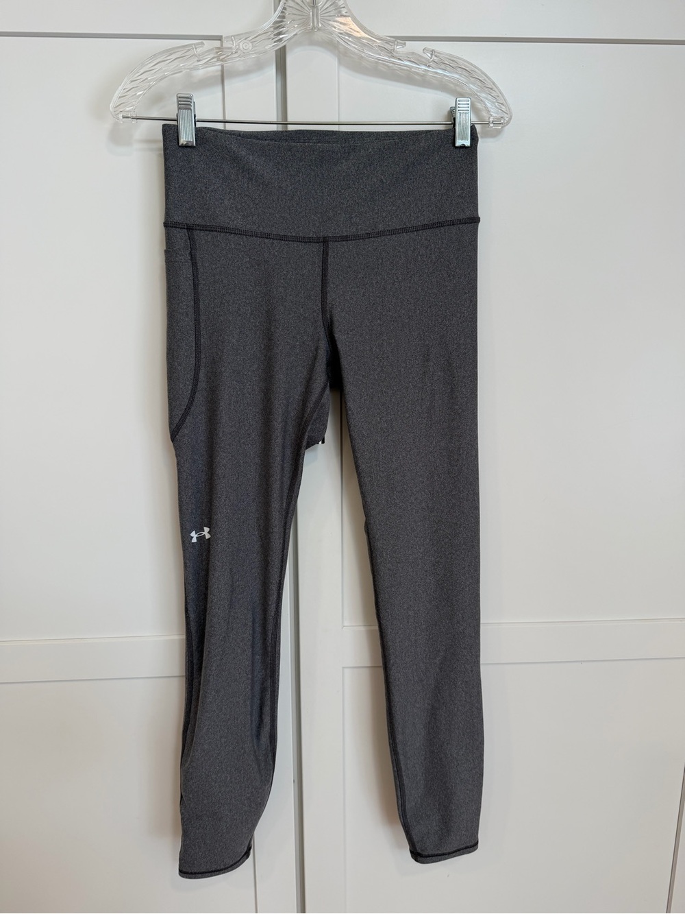 Under Armour Charcoal High-Waist Performance Leggings